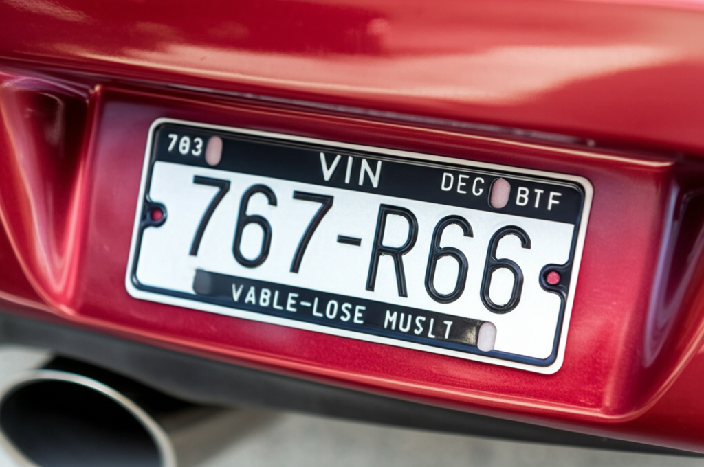 VIN number example